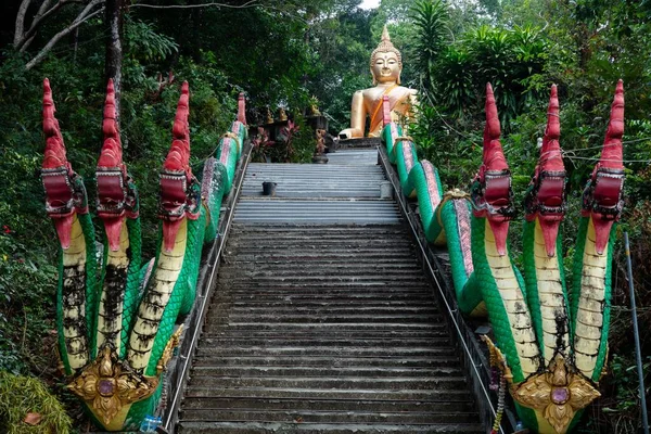 Templo Budista Inacabado Abandonado Isla Phayam Tailandia — Foto de Stock