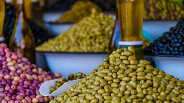 Zeytinlerin Seçici Odak Noktası — Stok fotoğraf