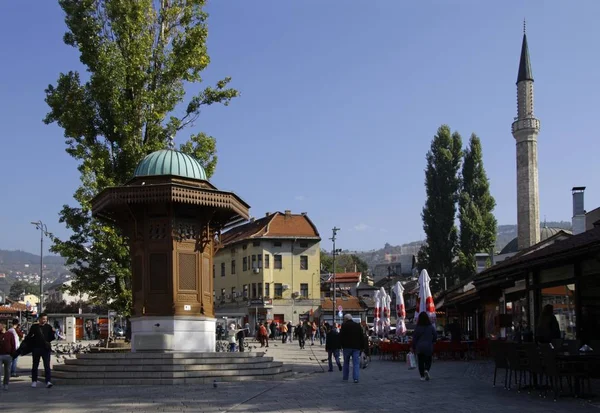 Sarajevo Bosnia Herzegovina Σεπτέμβριος 2019 Σεπτεμβρίου 2019 Σαράγεβο Βοσνία Ερζεγοβίνη — Φωτογραφία Αρχείου
