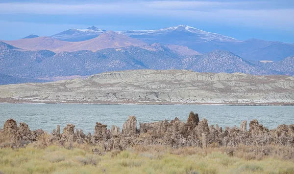 Lago Mono Estados Unidos Ene 2020 Lago Mono California Enero — Foto de Stock