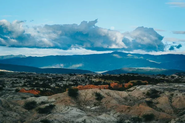 Las Nubes Sobre Valle Desierto Tatacoa Colombia — Foto de Stock