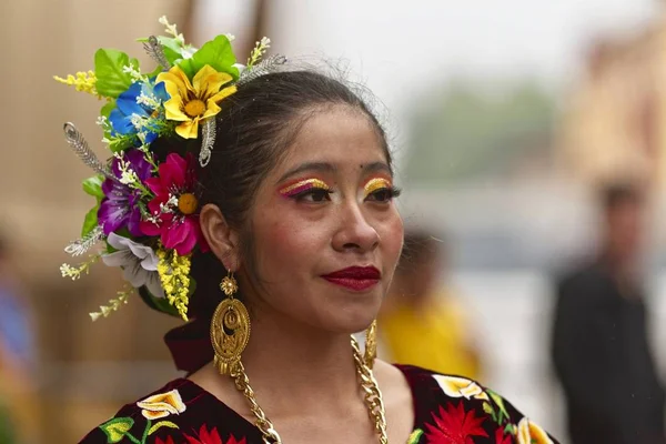 San Cristobal Las Casas Mexico Apr 2019 Different Dancers Performing — Φωτογραφία Αρχείου