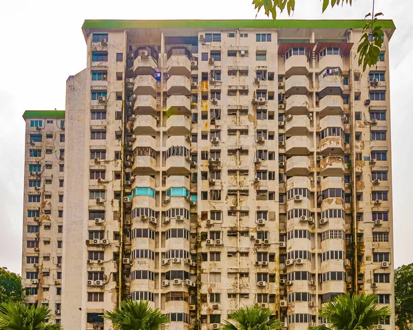 Viejo Edificio Alto Kuala Lumpur Malasia Asia — Foto de Stock