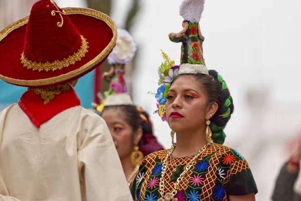 San Cristobal Las Casas México Abril 2019 Diferentes Bailarines Realizan —  Fotos de Stock