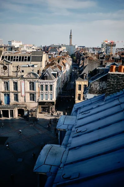 Lille France Apr 2019 View Roofs Old Lille North France — Stock Fotó