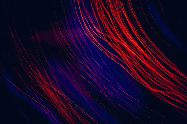 Een Grafische Illustratie Van Neon Rood Blauw Laserlicht Met Een — Stockfoto