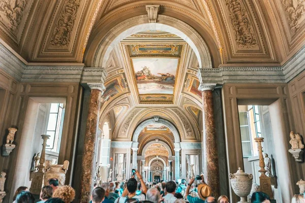 Tiro Interior Los Museos Ciudad Del Vaticano —  Fotos de Stock