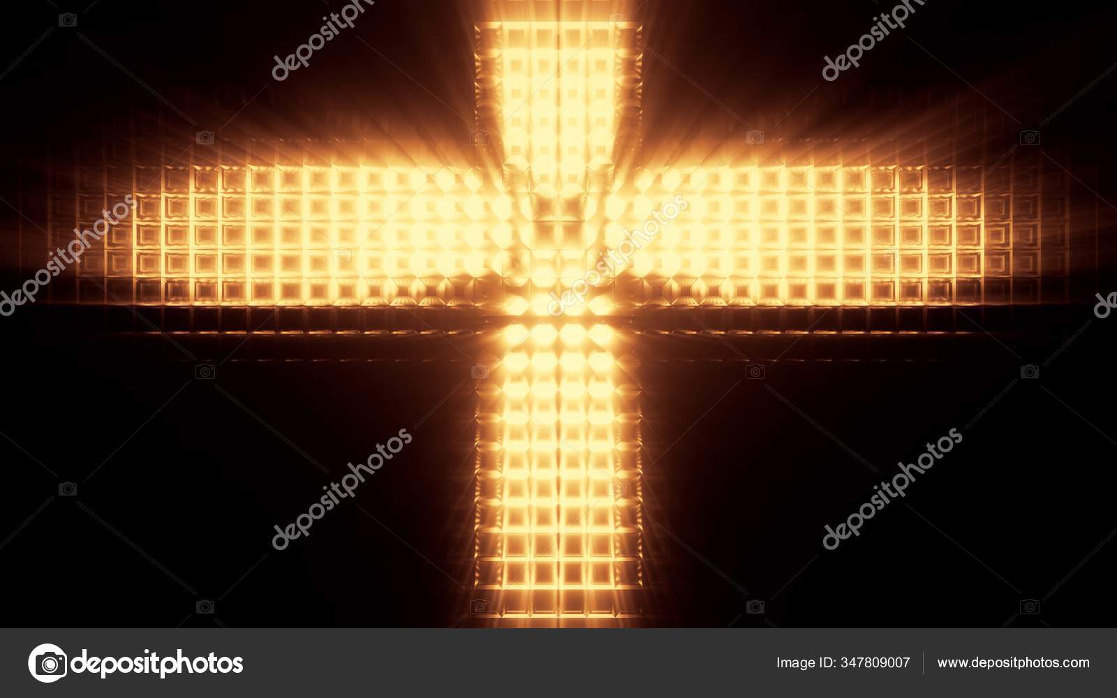 一个很酷的交叉形状的未来科幻技术灯完美的未来背景和壁纸——图库图片© Wirestock #347809007, image size:1600x1000