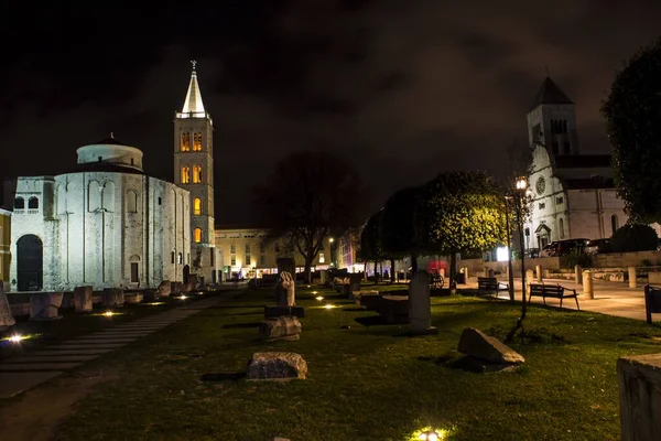 ザダル クロアチアの聖ドナトゥス教会 — ストック写真