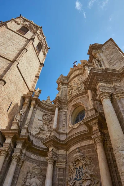 Valencia Spanya Haziran 2019 Valencia Bulutsuz Bir Günde Muhteşem Torre — Stok fotoğraf