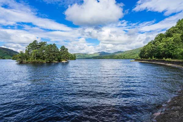 Άποψη Του Loch Katrine Trossachs Stirlingshire Σκωτία — Φωτογραφία Αρχείου