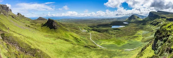 Krajina Quiraing Ostrov Skye Skotsko — Stock fotografie