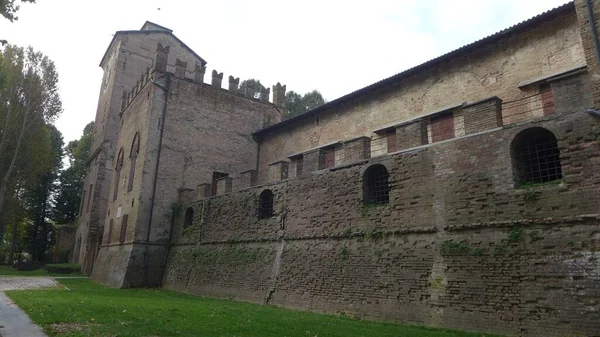 San Nci Parmense Aralık 2019 San Secondo Parmense Deki Castel — Stok fotoğraf