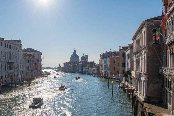 Foto Angular Del Museo Gallerie Dell Accademia Junto Agua Venecia — Foto de Stock