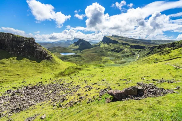Krajina Quiraing Ostrov Skye Skotsko — Stock fotografie