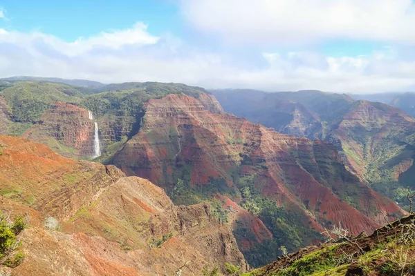 Princeville Hawaii Estados Unidos 2020 Waimea Canyon Hawaii Febrero 2020 —  Fotos de Stock