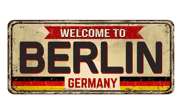 Приклад Привітання Берліна Німеччина — стокове фото