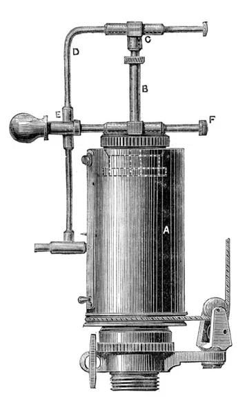 Een Foto Van Een Illustratie Van Een Antieke Stoommachine Klep — Stockfoto