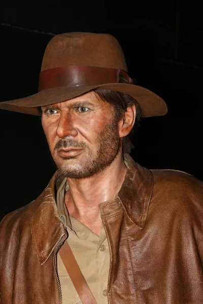 San Antonio United States Sep 2006 Waxwork Harrison Ford Indiana — Stock Photo, Image