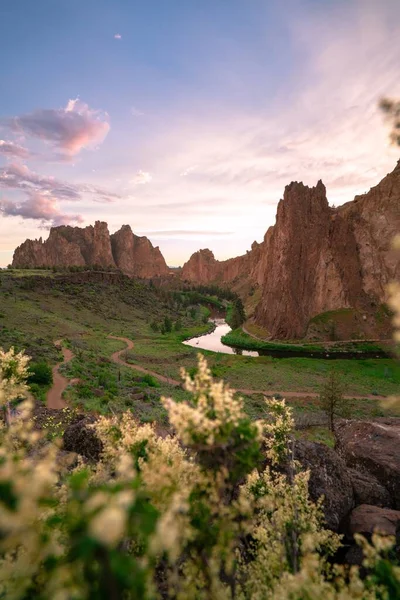 Smith Rock Nell Oregon Centrale — Foto Stock