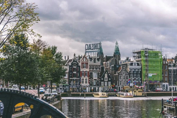 Los Coloridos Edificios Ciudad Los Países Bajos — Foto de Stock