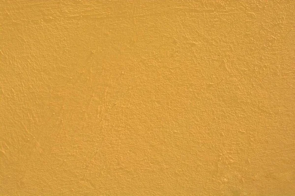 Široký Záběr Betonového Povrchu Pomalovaného Světle Oranžovou Barvou — Stock fotografie