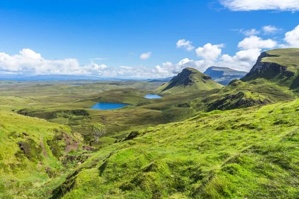 Τοπίο Quiraing Νήσος Skye Σκωτία — Φωτογραφία Αρχείου