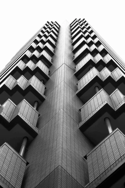 Arquitectura Edificio Residencial Osaka Japón —  Fotos de Stock