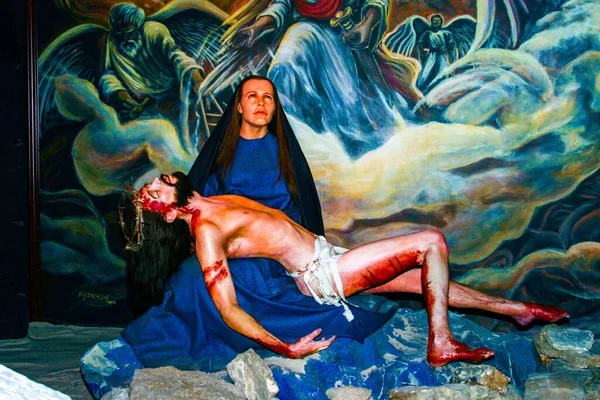 San Antonio Verenigde Staten Sep 2006 Van Michelangelos Pieta San — Stockfoto