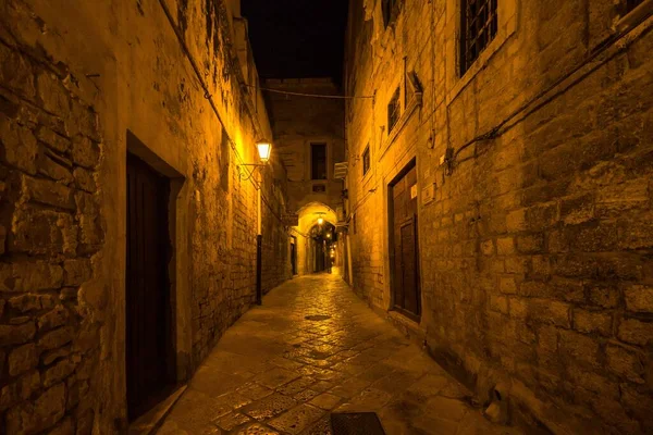 Alleyway Trani Historic Center Apulia Italy — Stock Photo, Image