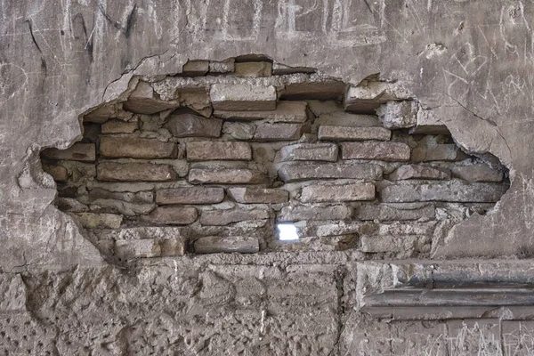 Vieux Mur Altéré Pendant Journée — Photo