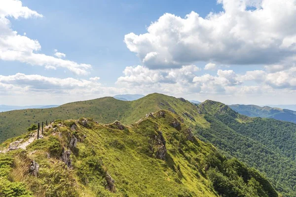 Uma Bela Vista Das Montanhas Stara Planina Bulgária Verão — Fotografia de Stock