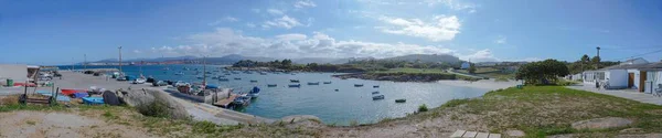 Ein Rundblick Auf Die Stadt Baiona Spanien — Stockfoto