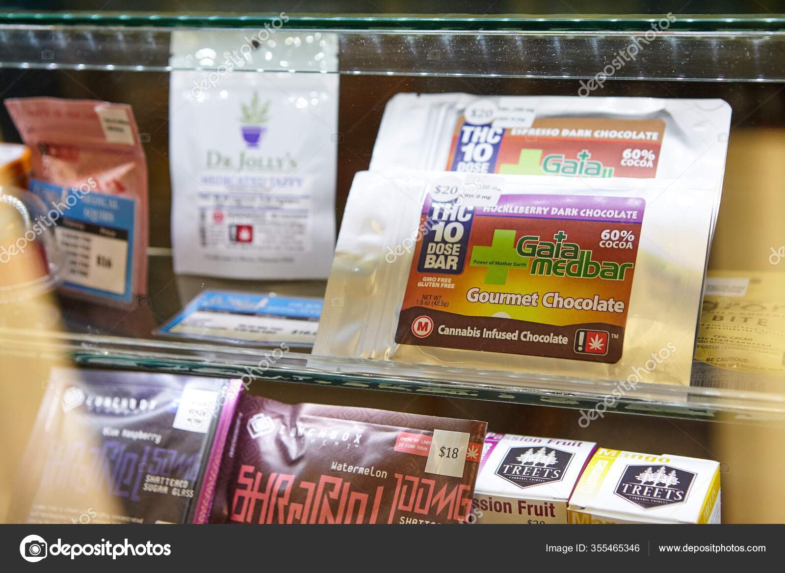 Bend United States Mar 2018 Jolly's Cannabis Dispensary Bend Oregon