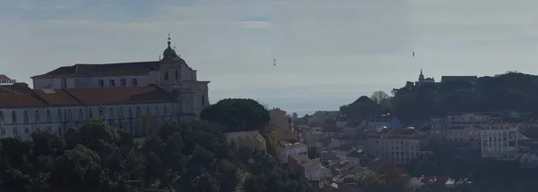 Edifícios Rua Lisboa Portugal — Fotografia de Stock