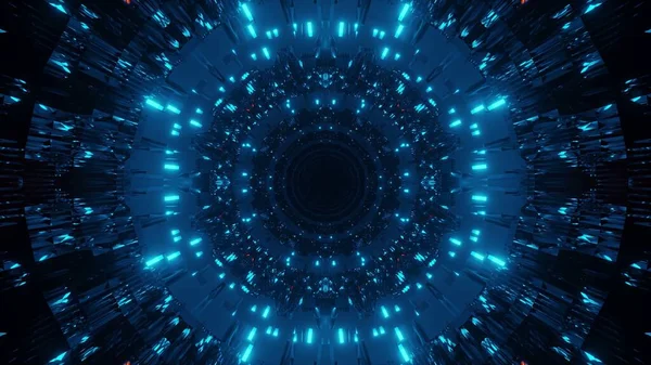Kosmiczne Tło Ciemnymi Jasnoniebieskimi Światłami Laserowymi Idealne Tapety Cyfrowej — Zdjęcie stockowe