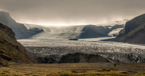 アイスランドのスカフタフェルでの昼間のスカフタフェル — ストック写真