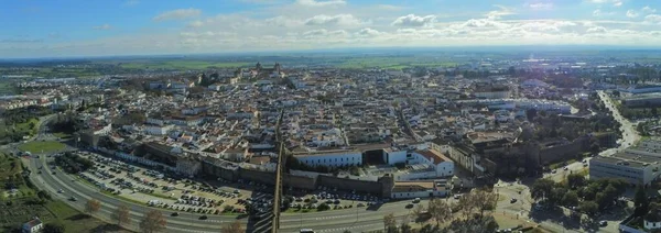 Una Vista Panorámica Ciudad Evora Portugal — Foto de Stock