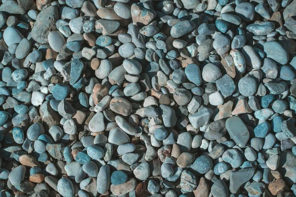 Seixos Mar Jazem Chão Ideal Como Fundo Praia Verão Criativo — Fotografia de Stock