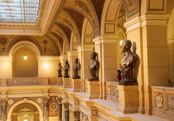 Praga República Checa Noviembre 2019 Interior Del Museo Nacional Ciudad —  Fotos de Stock