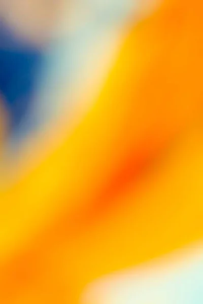Eine Vertikale Aufnahme Orangefarbener Blauer Und Weißer Tapeten Für Smartphones — Stockfoto