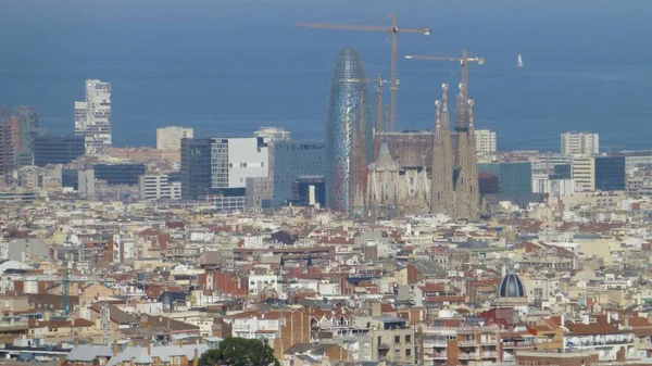 Una Hermosa Foto Edificios Ciudad Barcelona — Foto de Stock