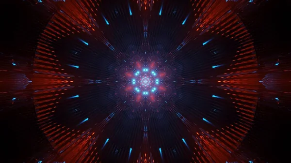 Космический Фон Красочными Лазерными Огнями Идеальная Иллюстрация Обоев — стоковое фото