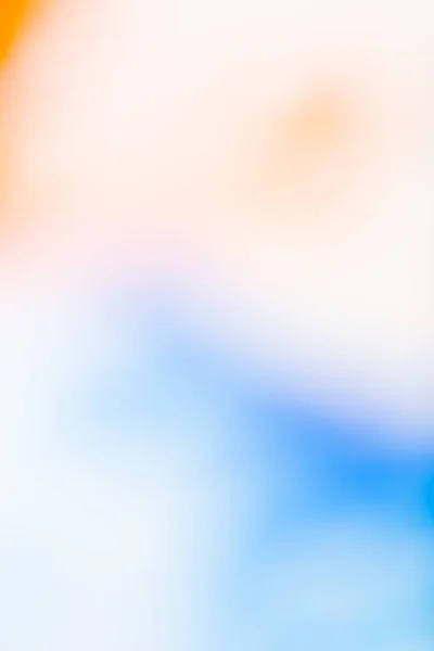 Eine Vertikale Aufnahme Von Blauen Weißen Und Orangefarbenen Tapeten Für — Stockfoto