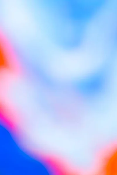 Eine Vertikale Aufnahme Von Blauen Weißen Und Orangefarbenen Tapeten Für — Stockfoto