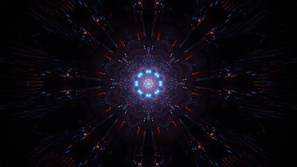 Uno Sfondo Cosmico Con Luci Laser Colorate Illustrazione Perfetta Sfondi — Foto Stock
