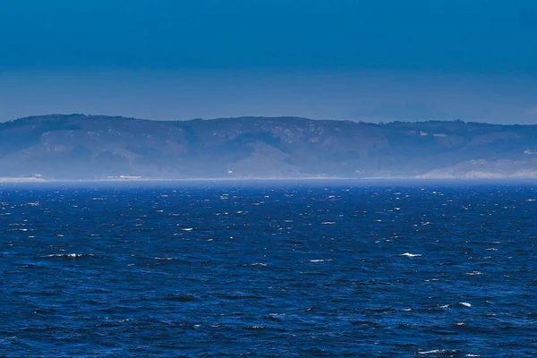 Een Prachtig Landschap Van Zee Omgeven Door Bergen Coruna Galicië — Stockfoto