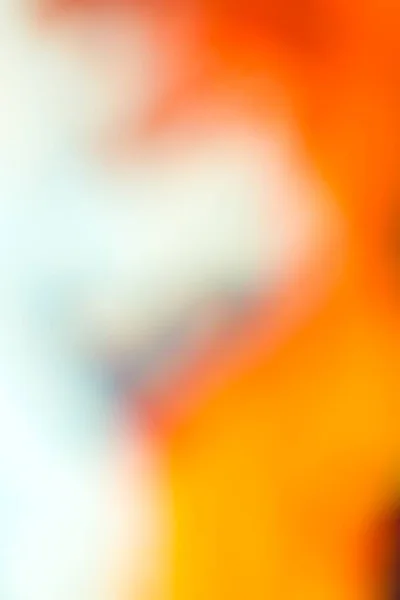 Eine Vertikale Aufnahme Orangefarbener Und Weißer Tapeten Für Smartphones — Stockfoto