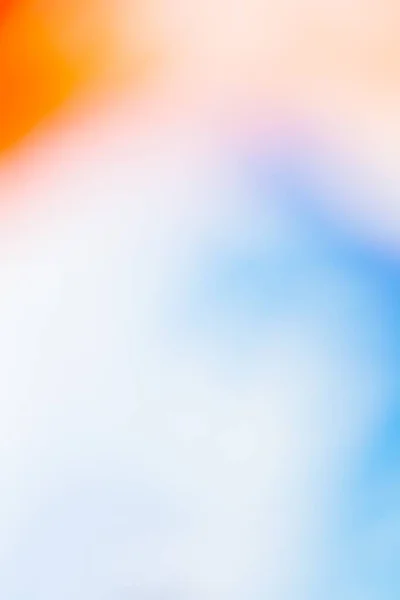 Vertical Shot Orange Blue White Wallpaper Smartphones — Stock Photo, Image