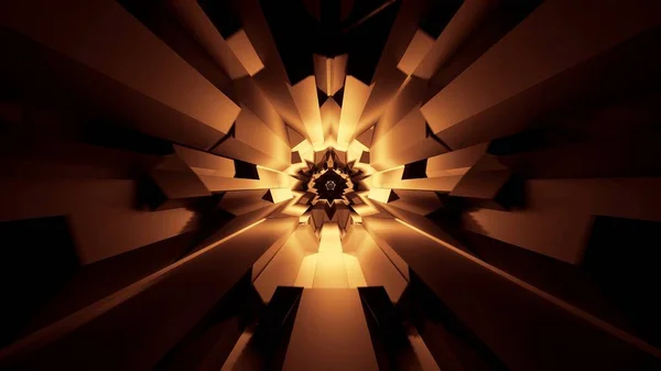Illustration Abstrakt Glödande Neonljus Effekter Och Vackra Mönster Bra För — Stockfoto